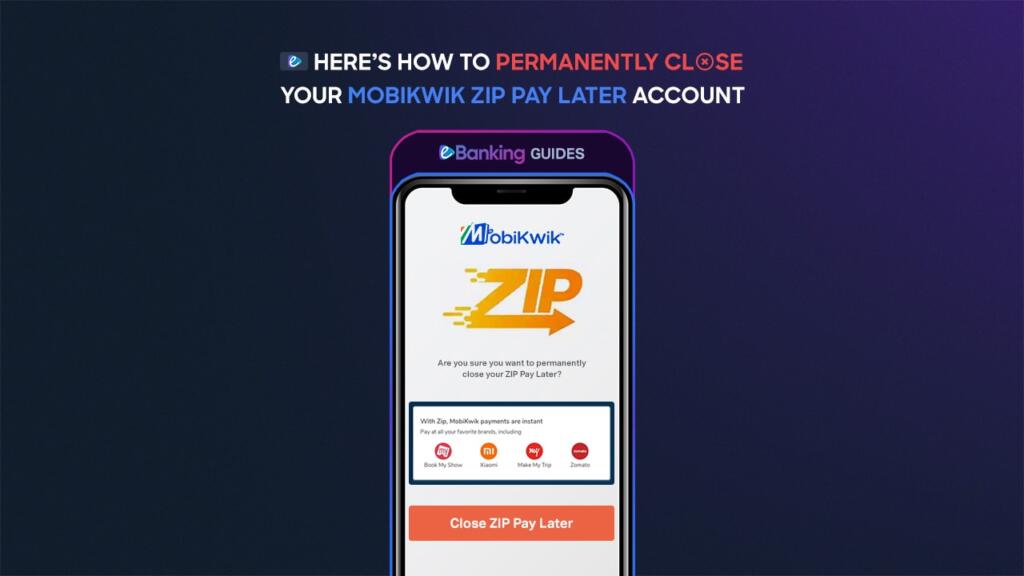 Close Mobikwik ZIP Pay Later