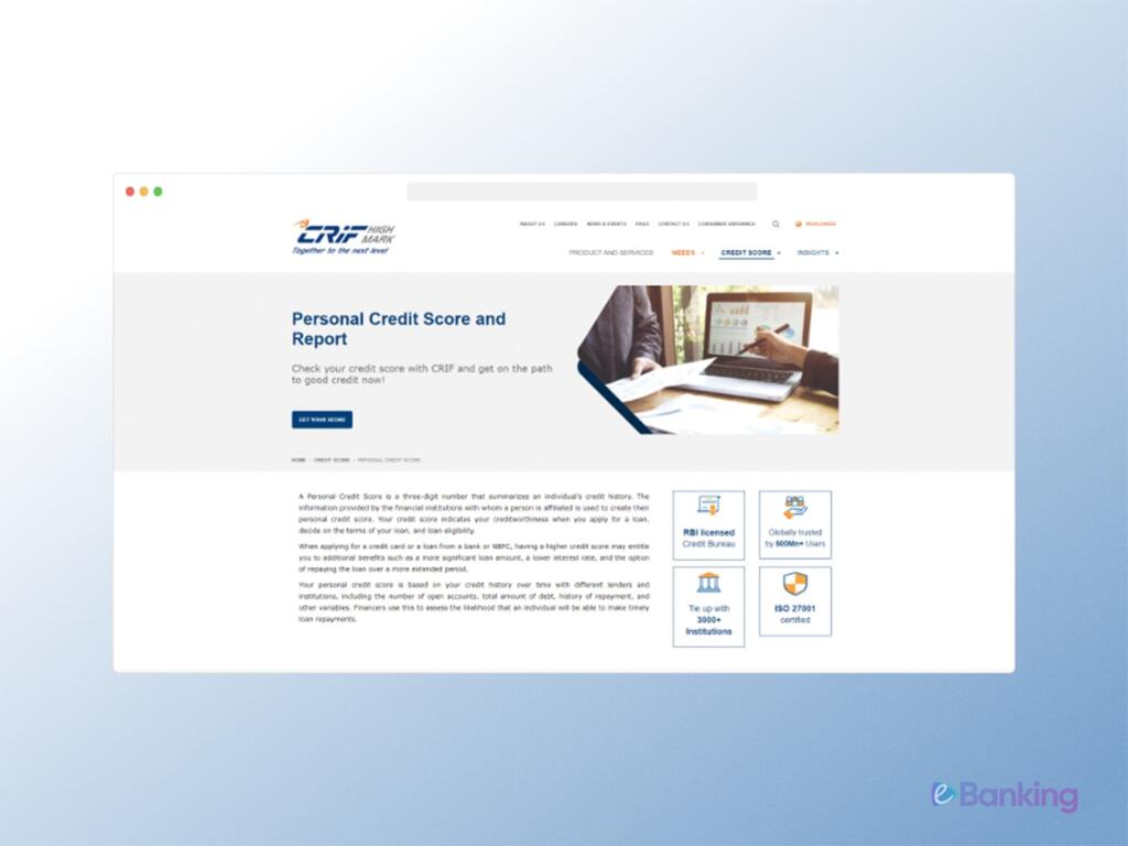 CRIF High Mark - Credit Bureaus In India