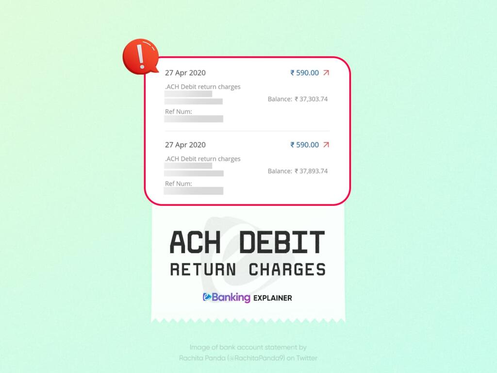 ACH Debit Return Charges