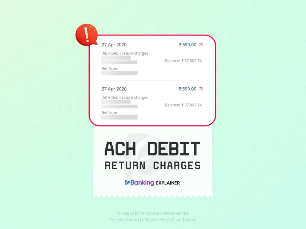 ACH Debit Return Charges